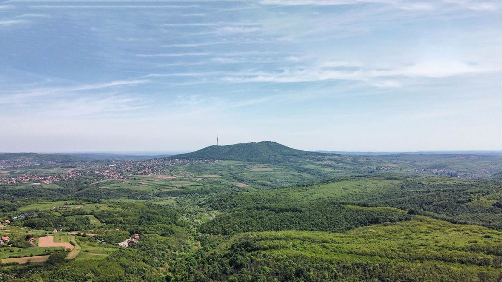 Авала и простор некадашње Троје између Рушња, Рипња, Барајева и Липовице